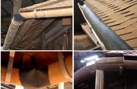 Bamboo Gutters with Rubber Lining
